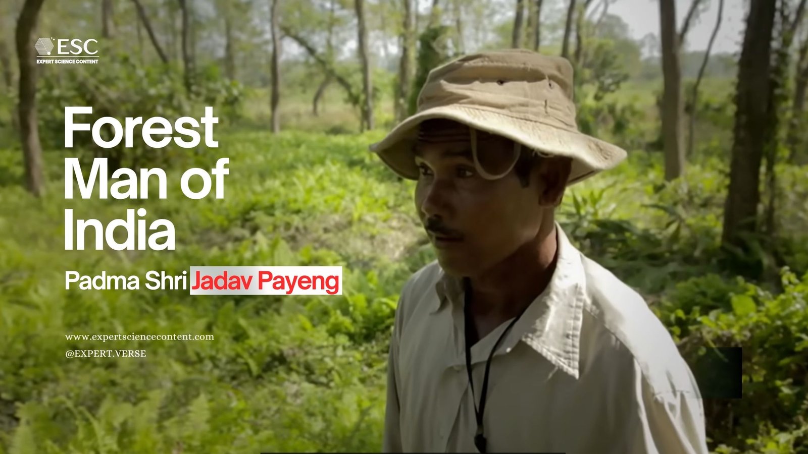 forest man, Jadav Payeng