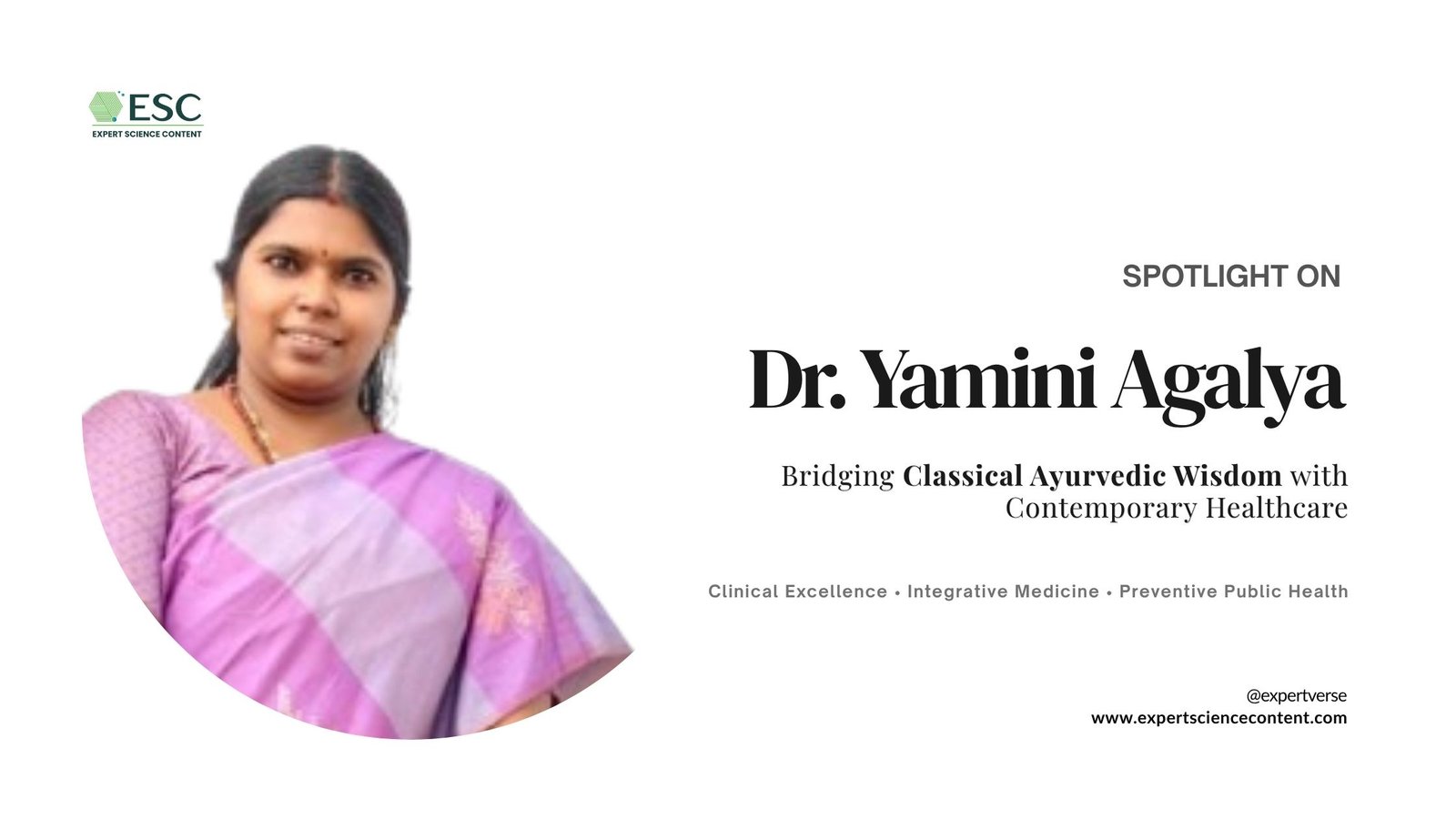 Dr Yamini Agalya, healing activity