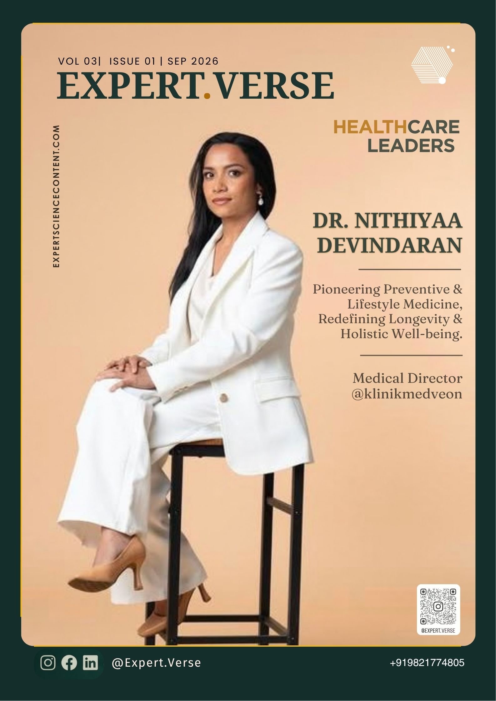 #ExpertVerse, #LifestyleMedicine, #Healthcarespotlight,