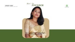 Dr. Anindita Talukdar, Expert.verse