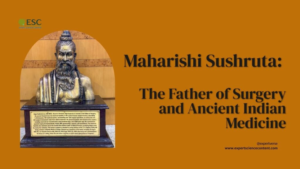 Maharishi Sushruta, father of surgery